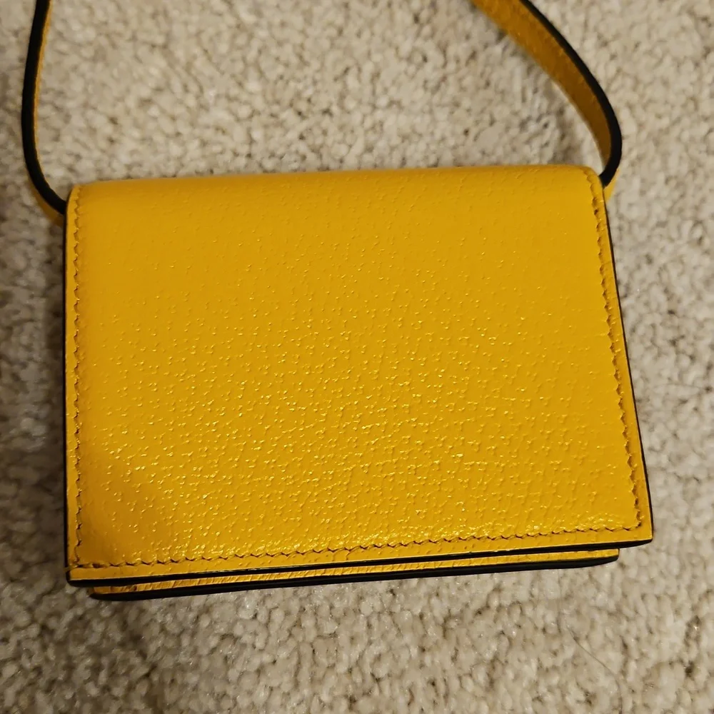 🛑GUCCI x Adidas Leather Horsebit Card Holder Mini Crossbody Bag - Picture 5 of 11